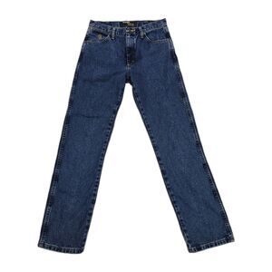 Wrangler George Strait 935 Jeans Mens 30x32 Blue Regular Straight Denim Cowboy